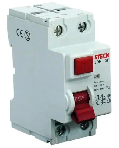 5DRA6225A-030 DISJUNTOR RESIDUAL - DR - 2P - 25A - 30MA - 6KA - REF. DRA6-225A-030