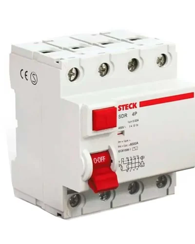 5DRA64063A-030 DISJUNTOR RESIDUAL - DR - 4P - 63A - 30MA - 6